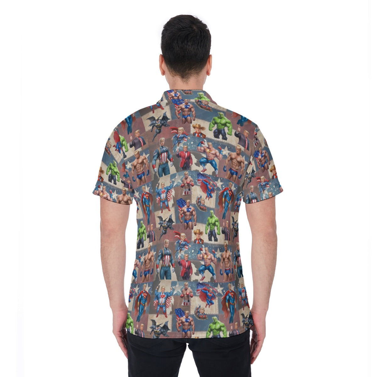 10 Donald Trump Designs, Men's Polo Shirts