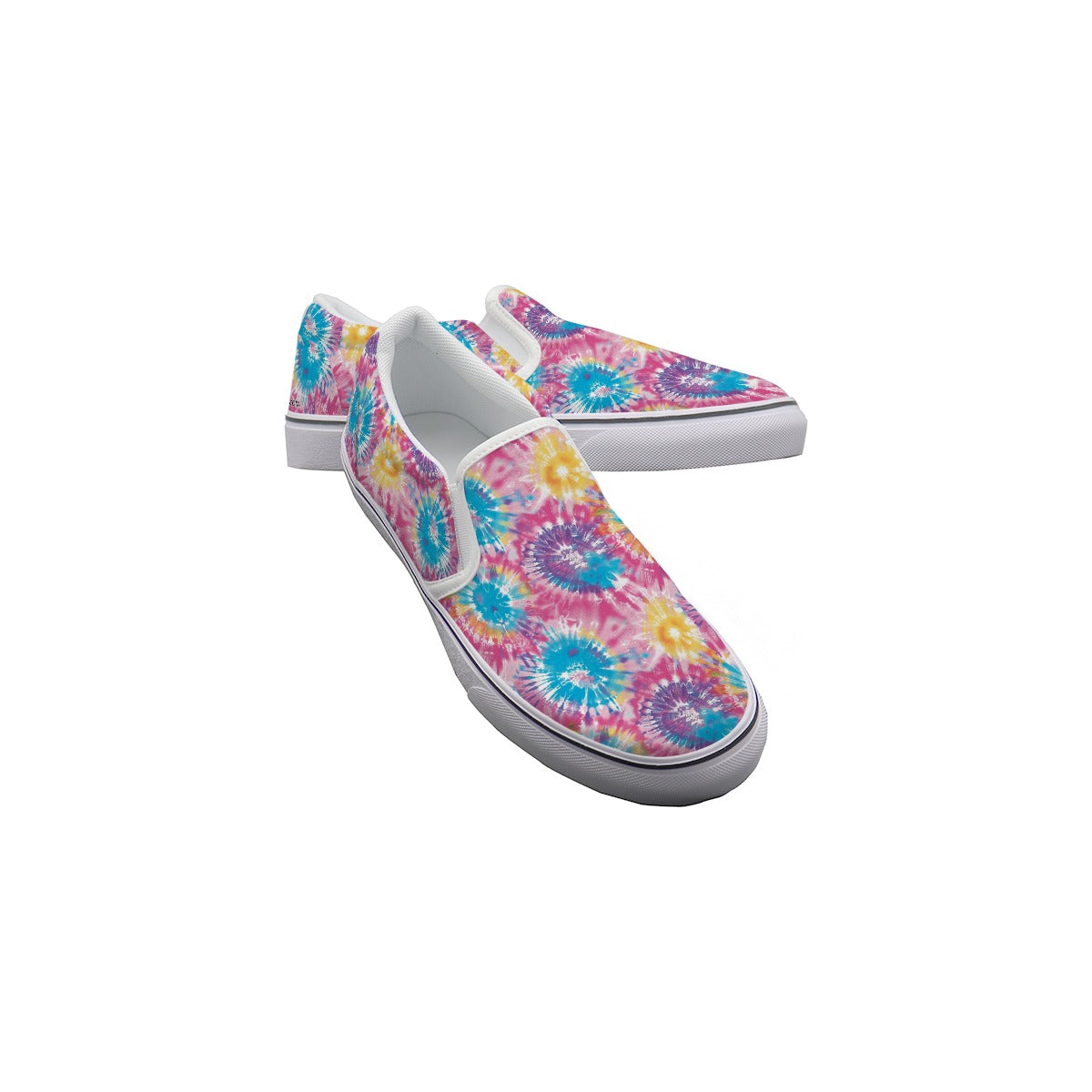 Women's Tie Dye Slip On Sneakers