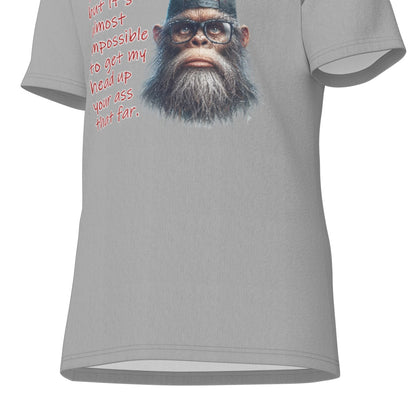 Bigfoot / Sasquatch "I'd love to see..." , Unisex Short Sleeve O-Neck Cotton T Shirt
