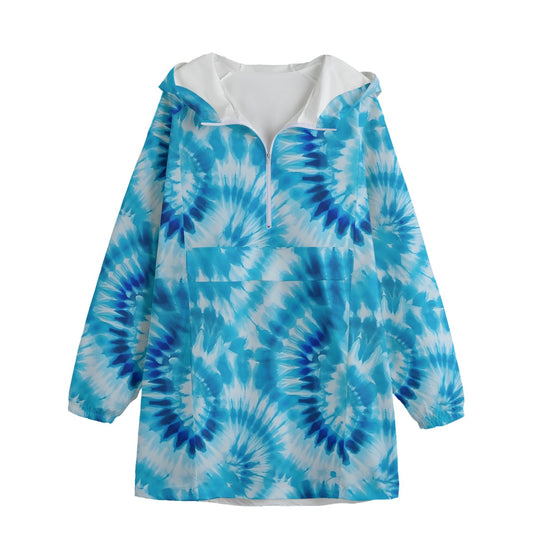 10 Tie Dye Designs, Adult Windbreaker Long Jacket