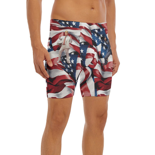 Donald Trump Dancing, Men’s Long Boxer Briefs