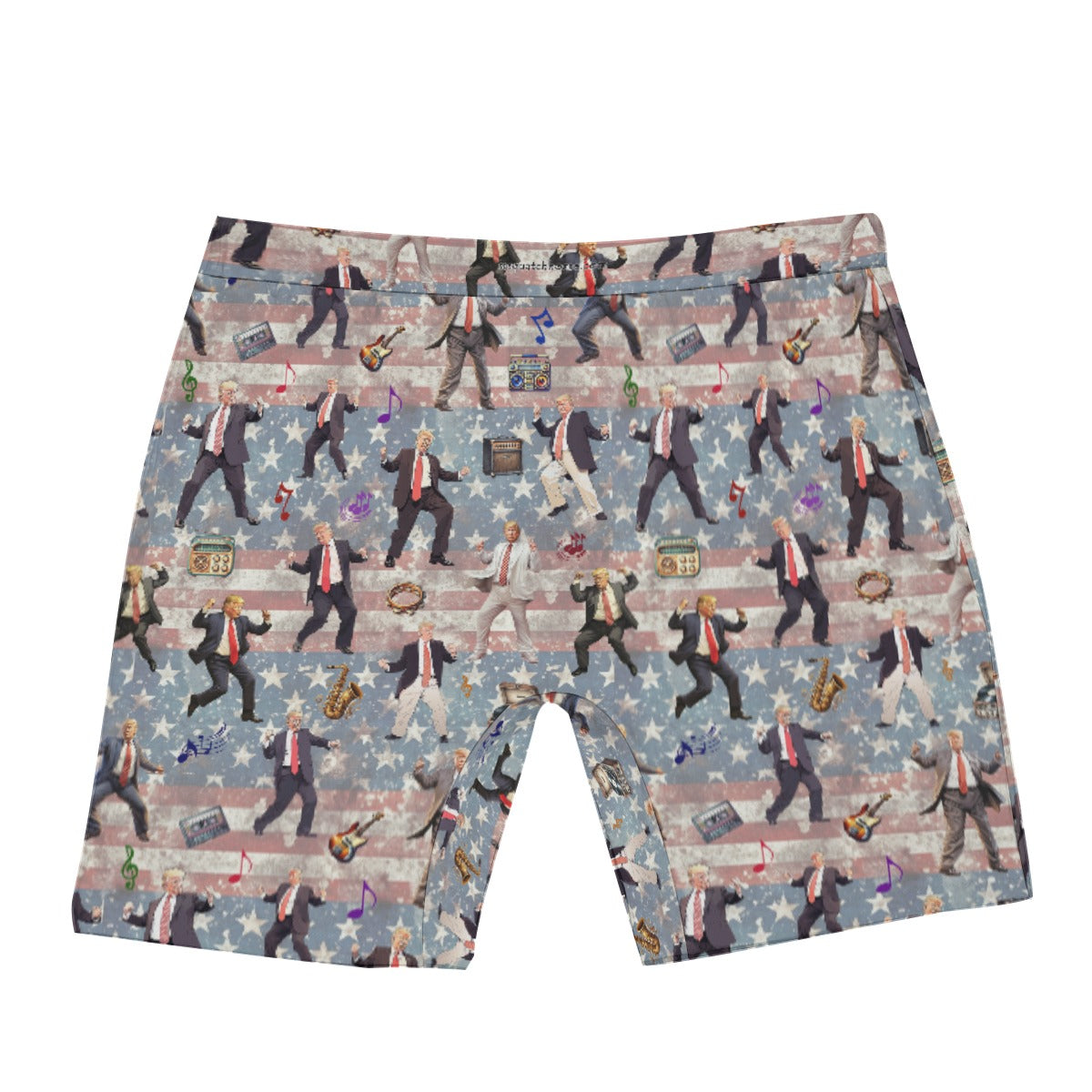 10 Donald Trump Designs, Men’s Long Boxer Briefs