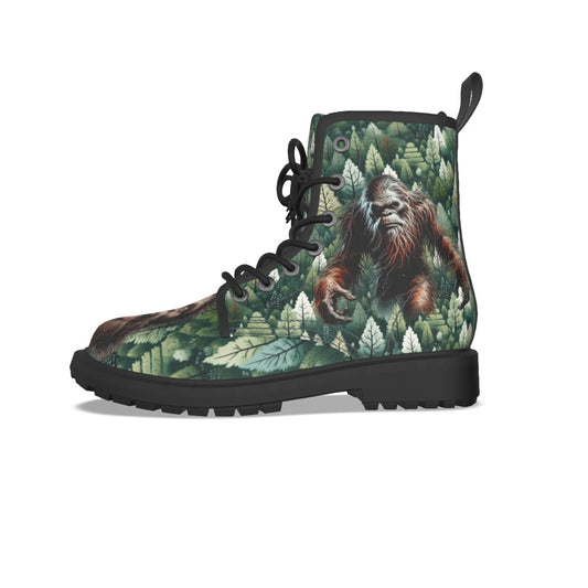 Sasquatch Bigfoot Themed, Women’s Martin Short Hiking Boots