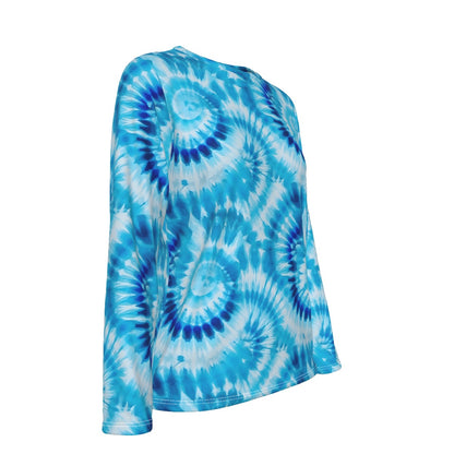 10 Tie Dye Designs, Women’s Oversized Cotton Tee Shirt