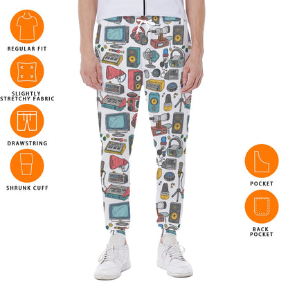 Electronics Design, Men’s Sweatpants w/ Back Pocket