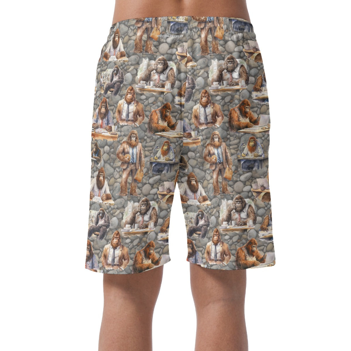 10 Bigfoot / Sasquatch Designs,  Men’s Lightweight Casual Shorts