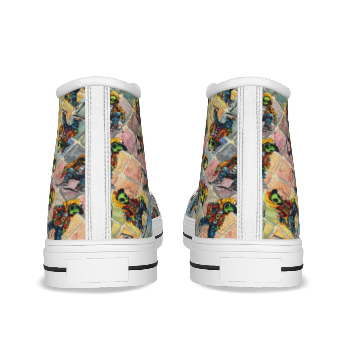 16 Bigfoot Designs, Sasquatch Kids Canvas Sneaker, Tennis Shoes