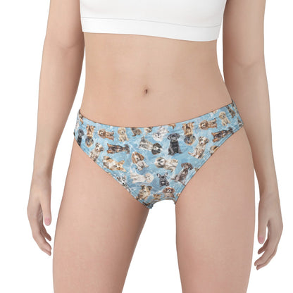 Women's Sasquatch Sized Briefs Animal Themed Underwear Comfortable, Non Shrink - Plus Sizes