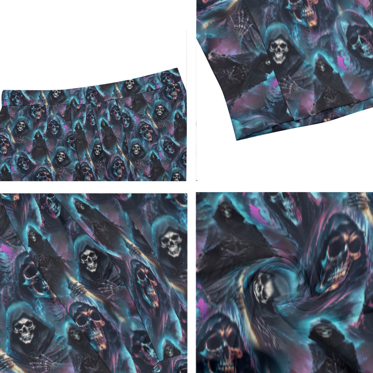 Grim Reaper, Men’s Long Boxer Briefs