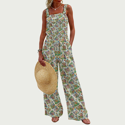 6 Fairy Designs, Women’s Wide Leg Jumpsuit