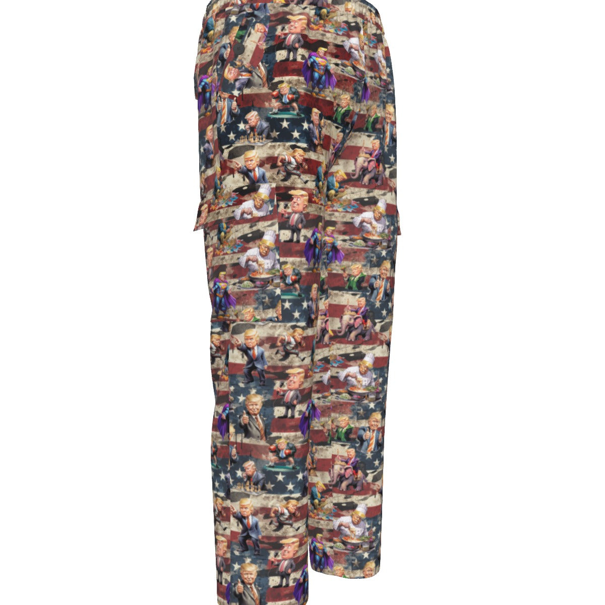 10 Donald Trump Designs, Men’s Cargo Pants w/ Pockets