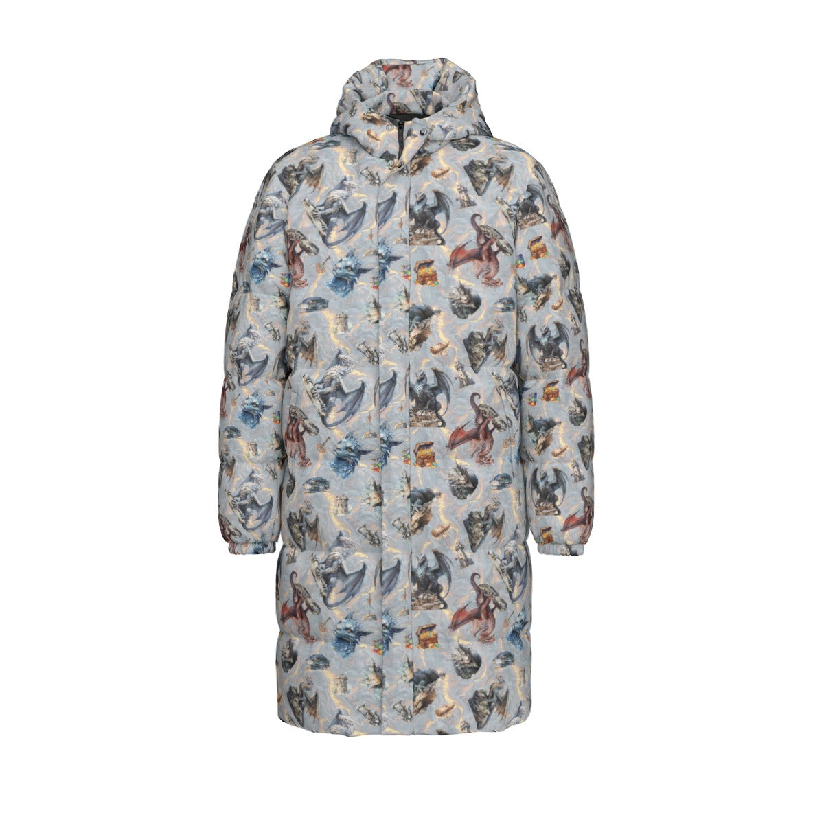 10 Misc Designs, Long Down Jacket / Coat