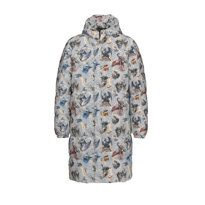 10 Misc Designs, Long Down Jacket / Coat