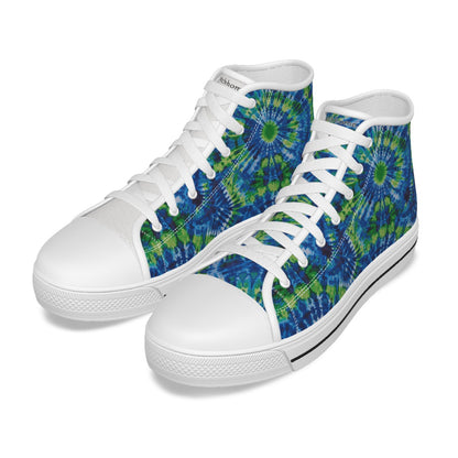 16 Tie Dye Designs, Kids Canvas Sneaker, Tennis Shoes
