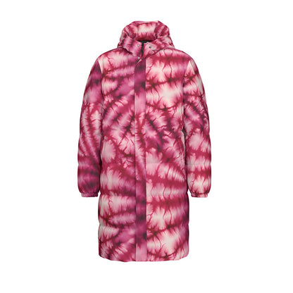 10 Tie Dye Designs, Long Down Jacket / Coat
