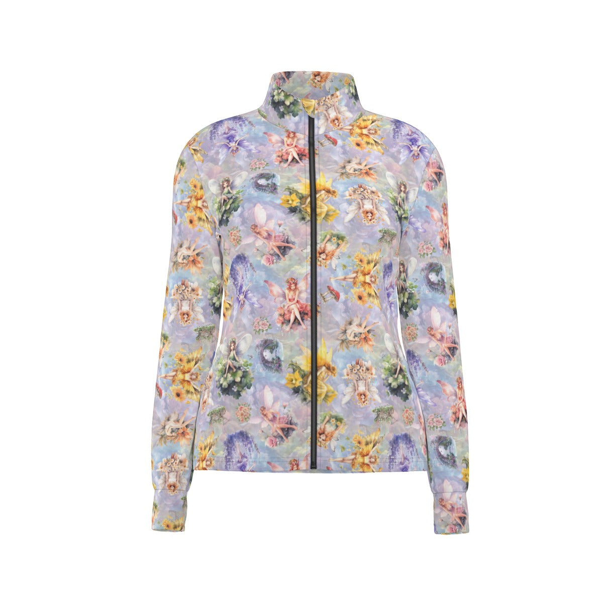 6 Fairy Designs, Women’s Long Sleeve Thumbhole Jacket