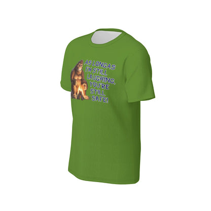 Bigfoot / Sasquatch "As long as I'm still...", Unisex Short Sleeve O-Neck Cotton T Shirt