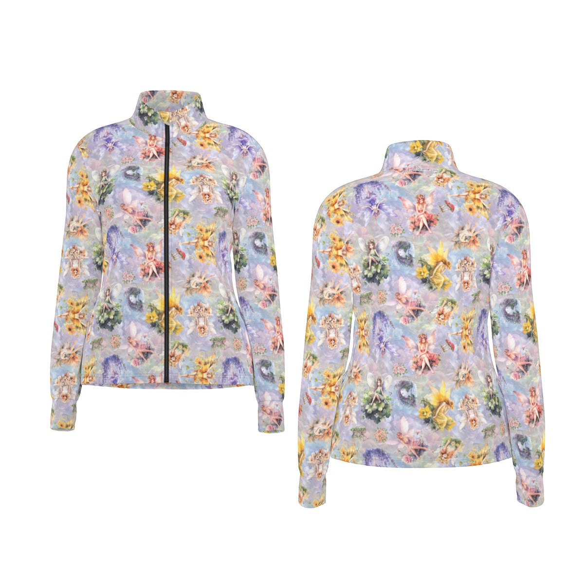 6 Fairy Designs, Women’s Long Sleeve Thumbhole Jacket