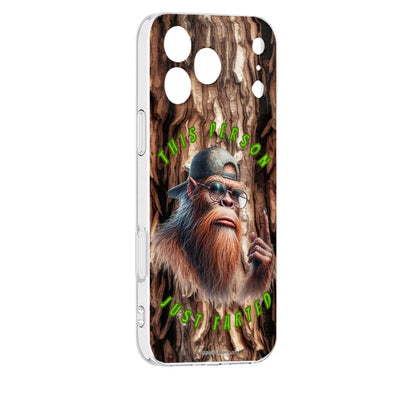Bigfoot Sasquatch "This person just farted", IPhone 17 Series (4 models) TP Cell Mobile Phone Case