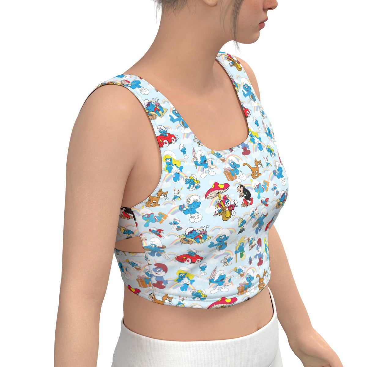 Misc Designs Womens Back Cross Sports Bra