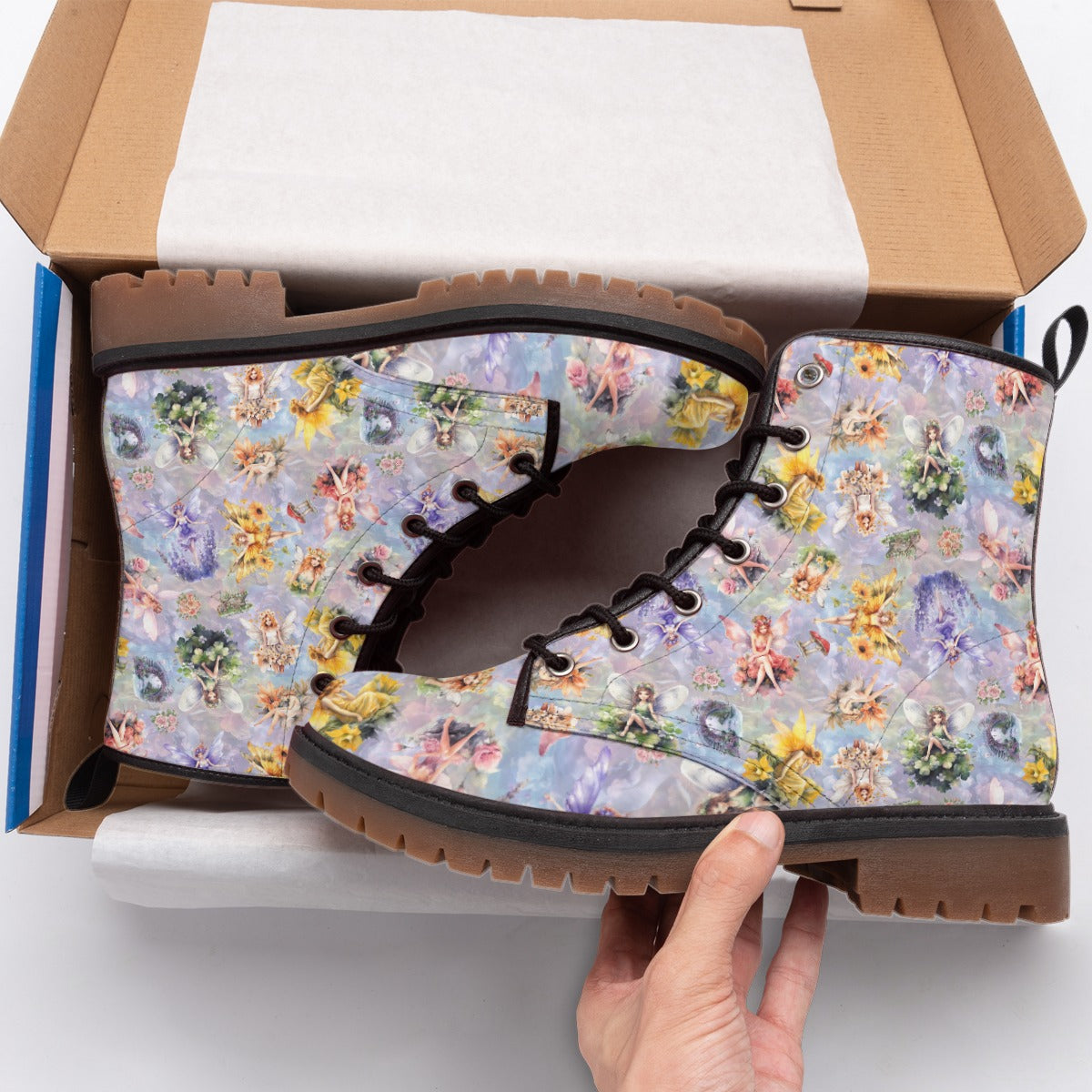 6 Fairy Designs, Women's Martin Short Hiking Boots
