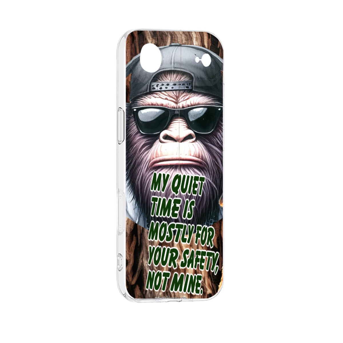 Bogfoot Sasquatch "my quiet time.."  IPhone 17 Series (4 models) TP Cell Mobile Phone Case