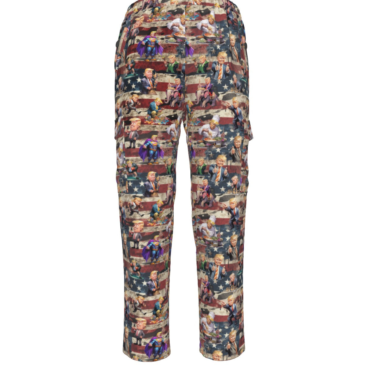 10 Donald Trump Designs, Men’s Cargo Pants w/ Pockets