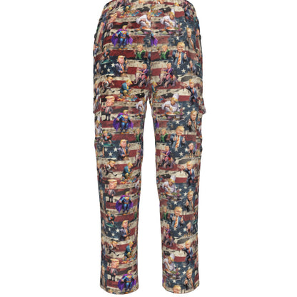 10 Donald Trump Designs, Men’s Cargo Pants w/ Pockets
