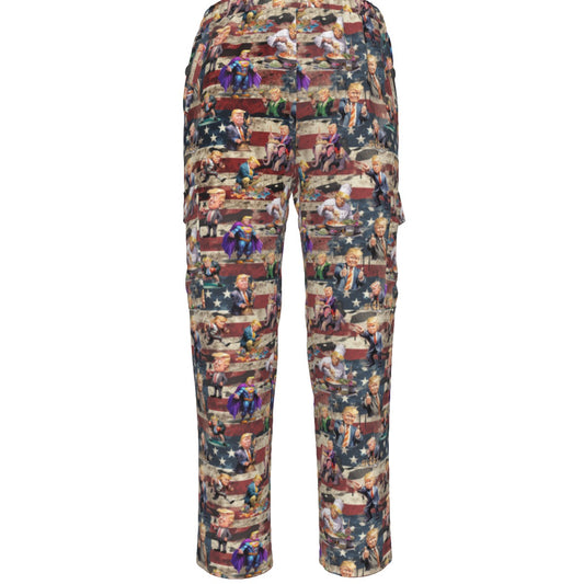 10 Donald Trump Designs, Men’s Cargo Pants w/ Pockets