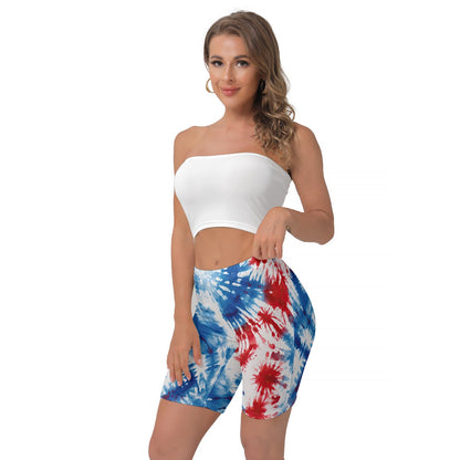 9 Tie Dye Designs, Women’s Thigh High Shorts