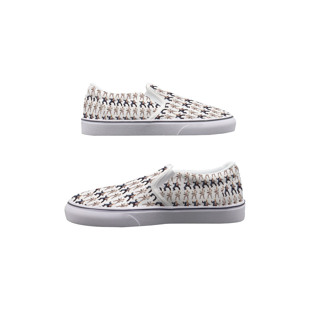 12 Donald Trump Designs, Kids Slip On Canvas Sneakers, Slip On Shoes, No Touch Shoes