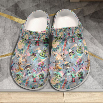 6 Alien Designs, Women's Classic Clogs