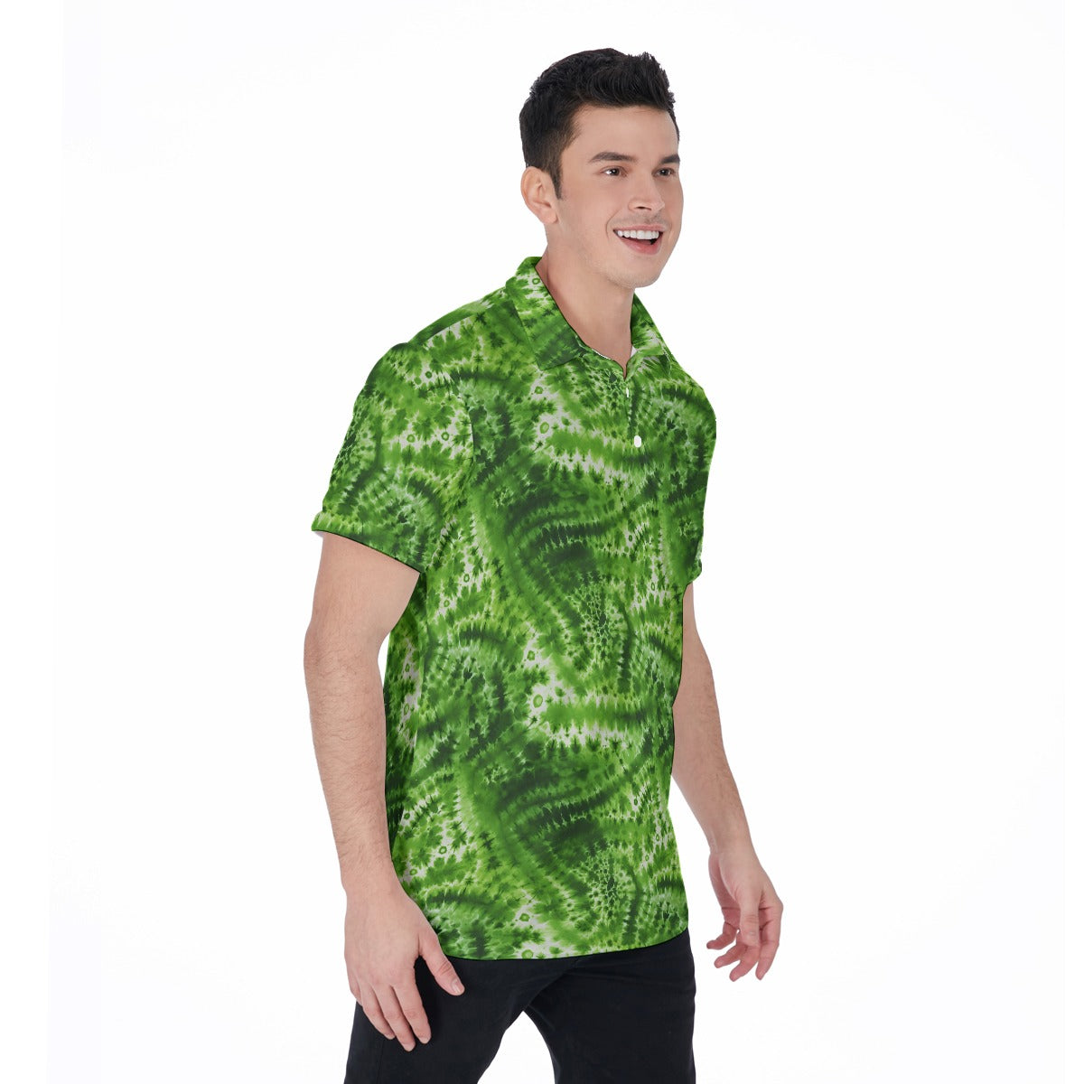 10 Tie Dye Designs, Men's Polo Shirts