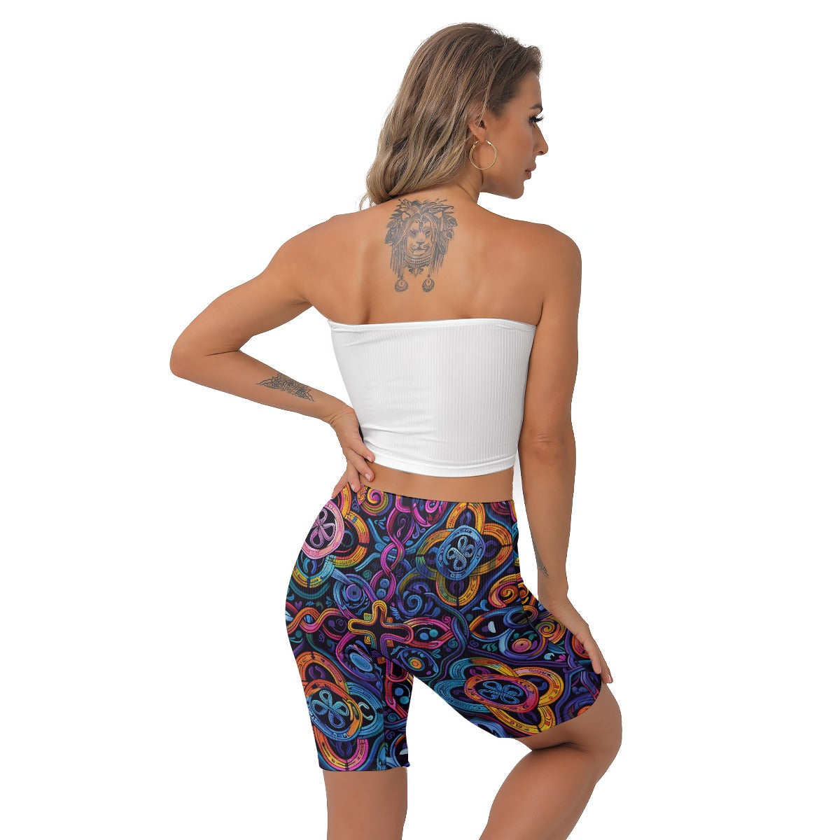 Shopping Bigfoot / Sasquatch, Women’s Thigh High Shorts