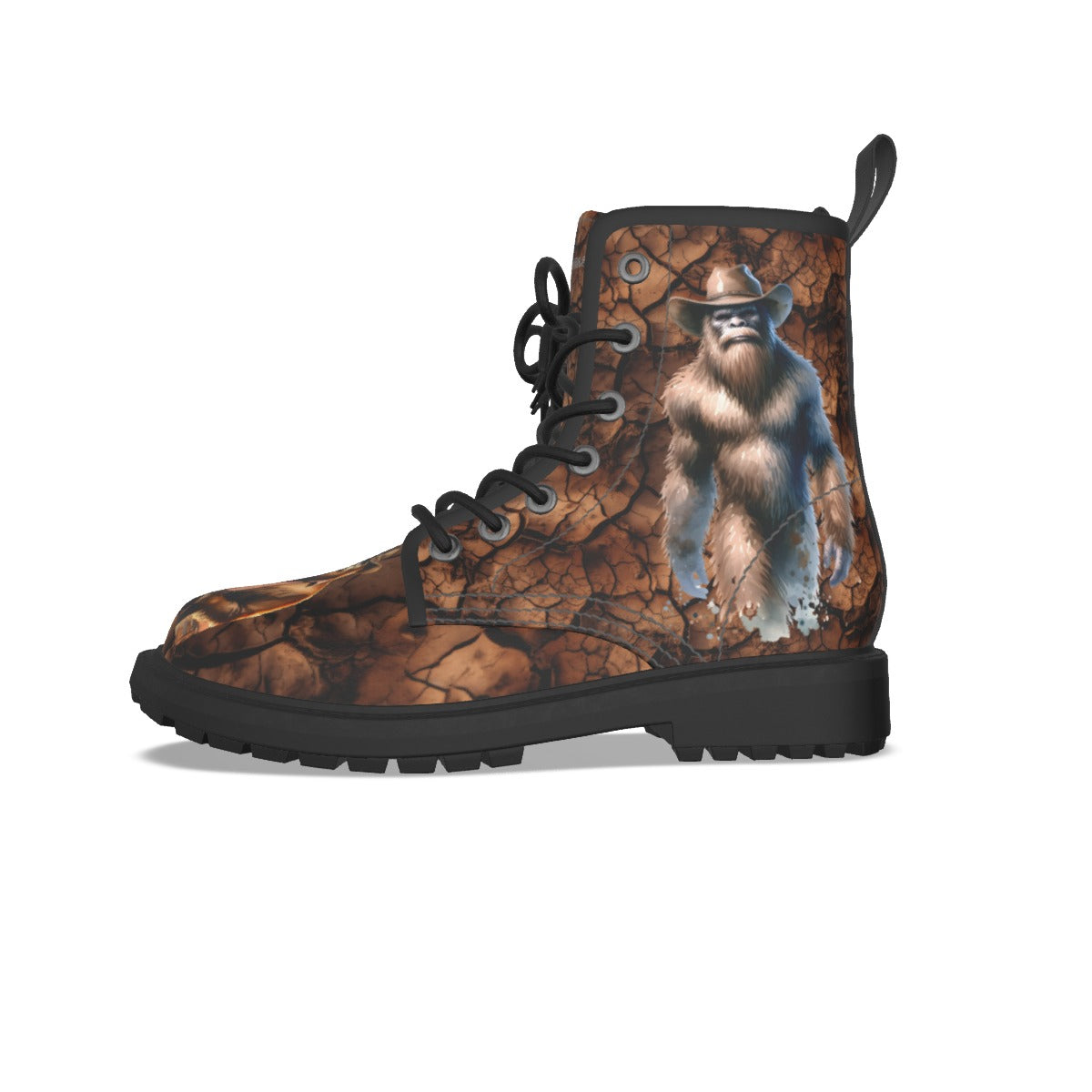 Cowboy Bigfoot Sasquatch, Women’s Martin Short Hiking Boots