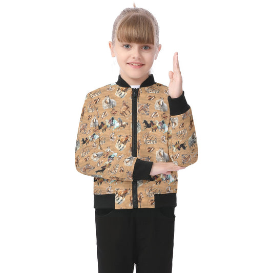 10 Animal Designs, Kid’s Bomber Jacket