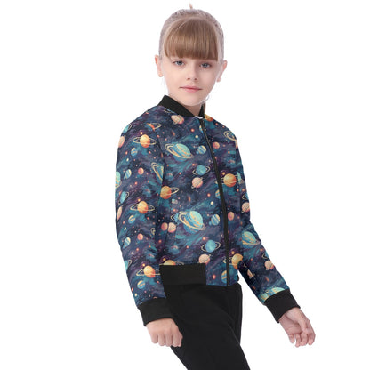 12 Galaxy / Outer Space Designs, Kid’s Bomber Jacket