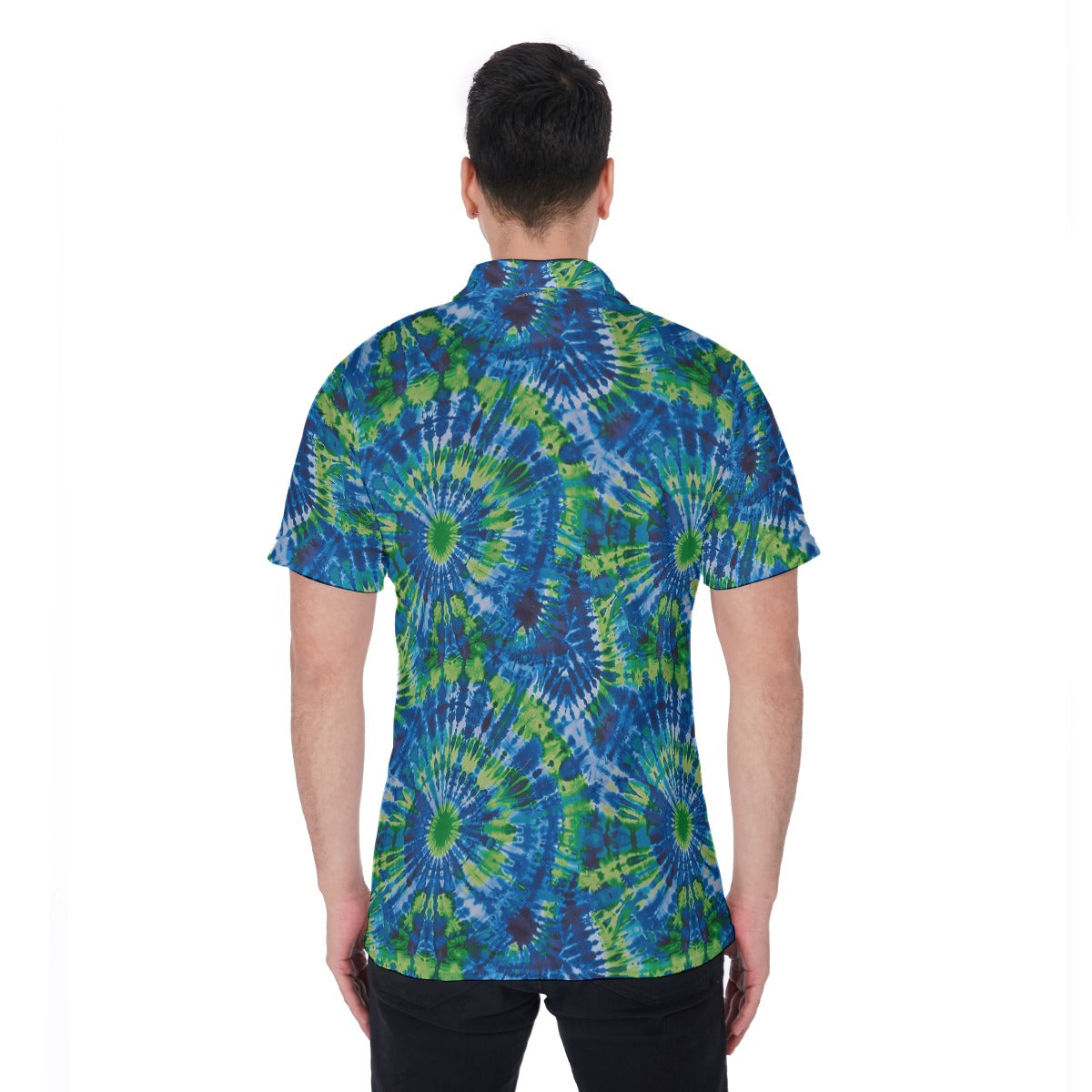 10 Tie Dye Designs, Men's Polo Shirts