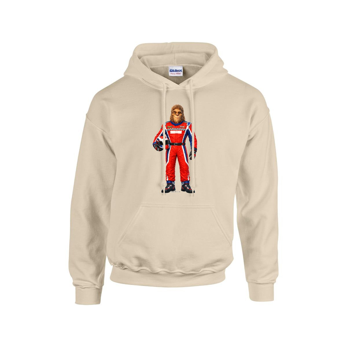 Sasquatch, Bigfoot Design, Gildan 18500 Poly-Cotton Hoodie