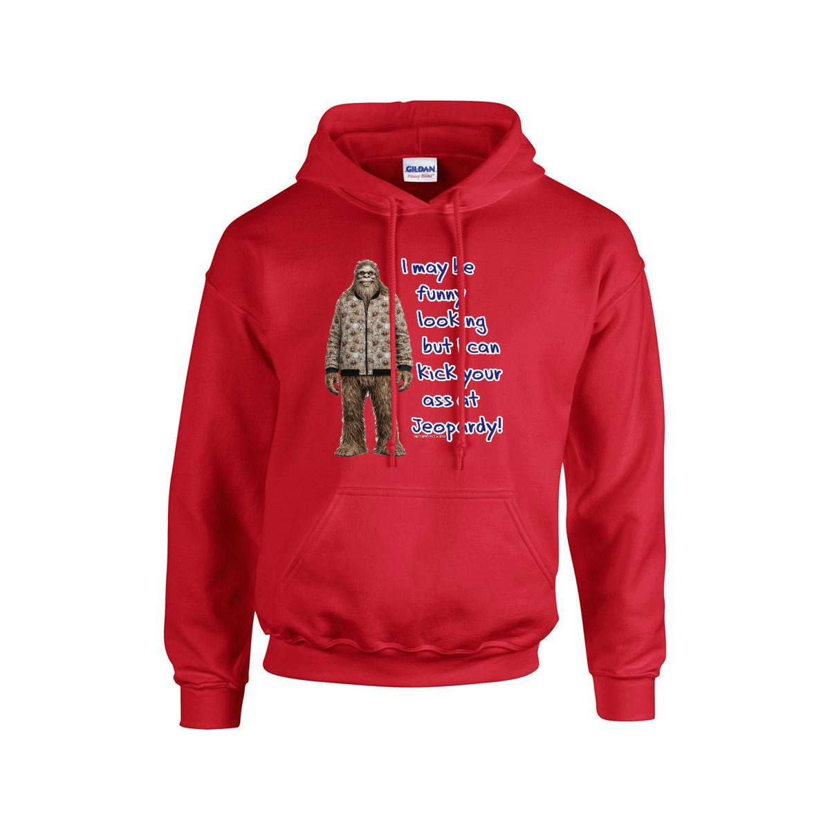 Sasquatch, Bigfoot Design, Gildan 18500 Poly-Cotton Hoodie