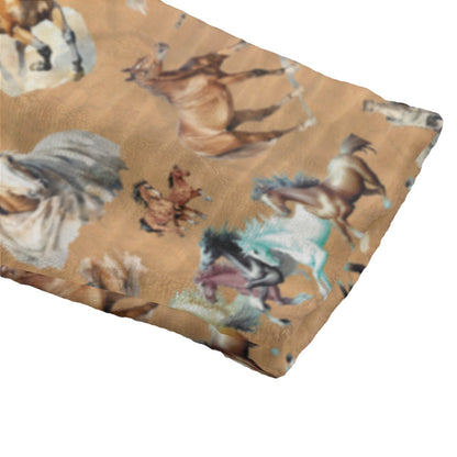 10 Animal Designs, Flannel Hooded bathrobe