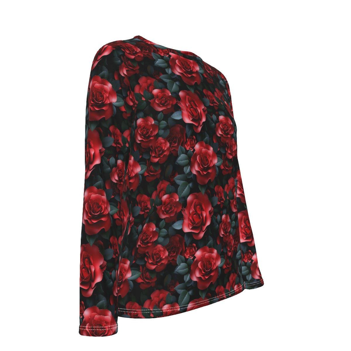 10 Beautiful Flower Designs, Women’s Oversized Cotton Tee Shirt