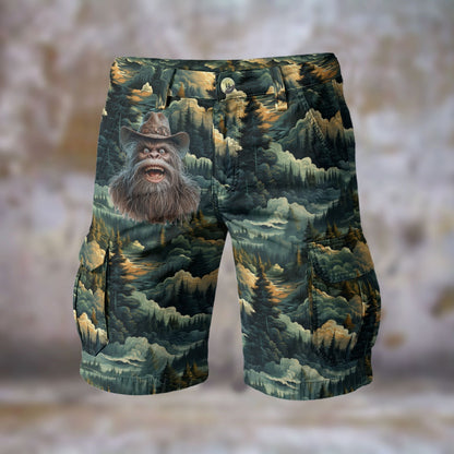 10 Bigfoot, Sasquatch Men’s Cargo Shorts