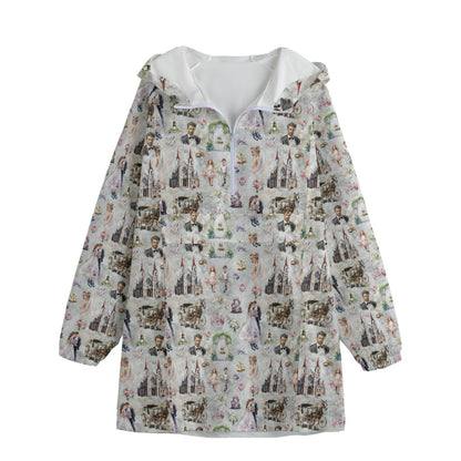 10 Misc Designs, Adult Windbreaker Long Jacket