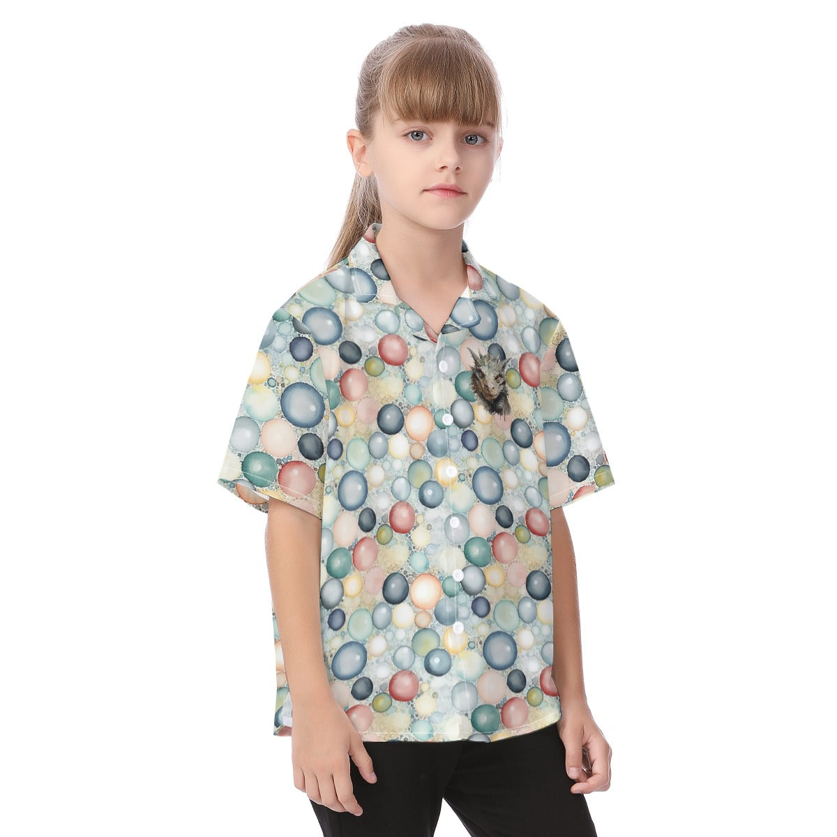 Earth Dragon, Kid's Hawaiian Vacation Shirt