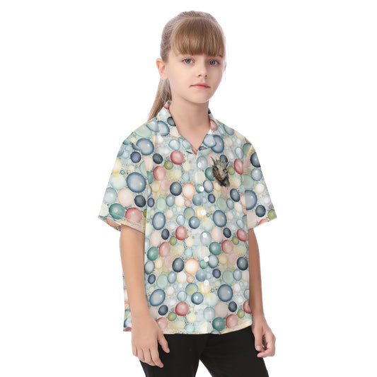 Earth Dragon, Kid's Hawaiian Vacation Shirt