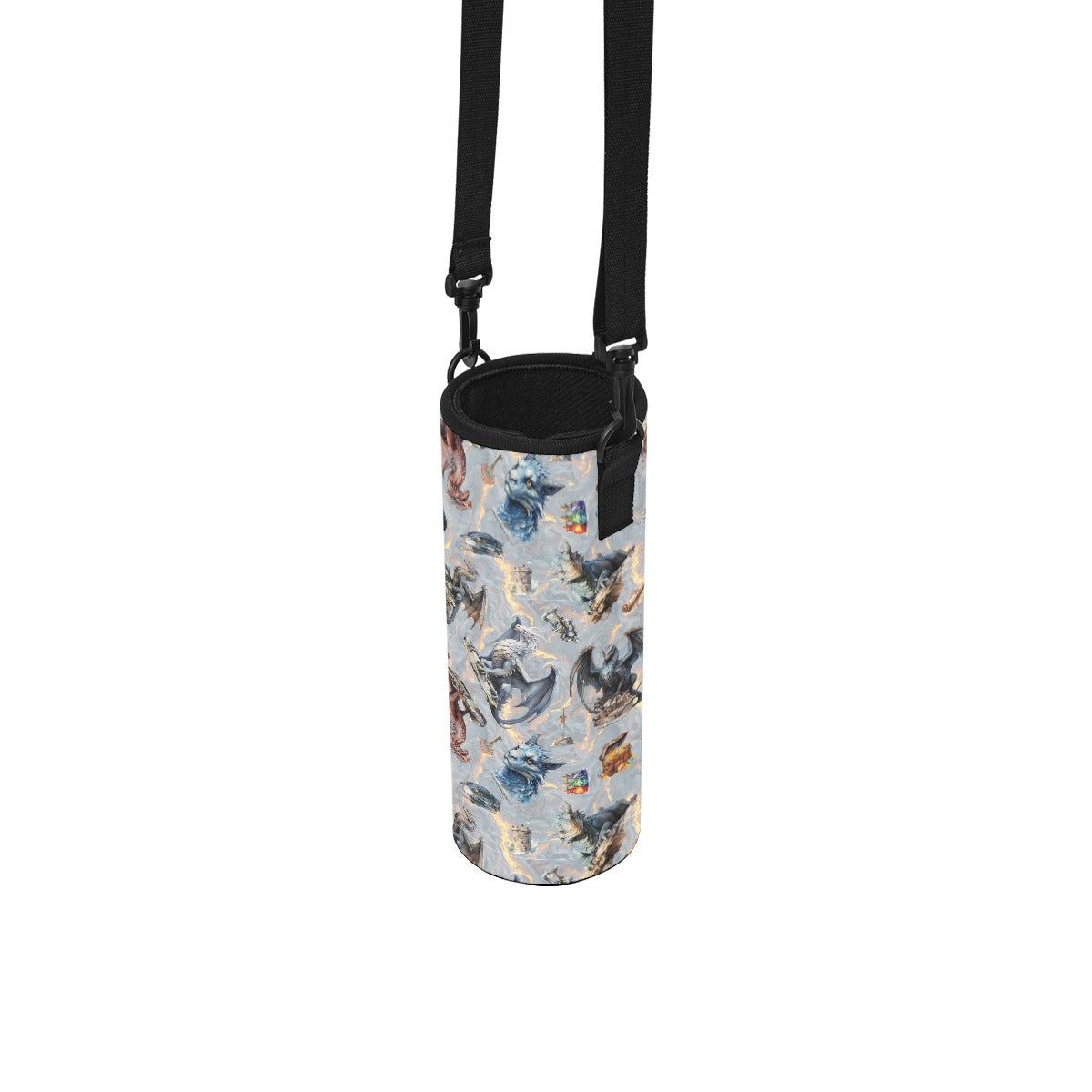 Misc Designs Water Bottle Sleeves / Carriers - Dragon, Smurfs, Western, Outer Space, BBQ, Alice in W