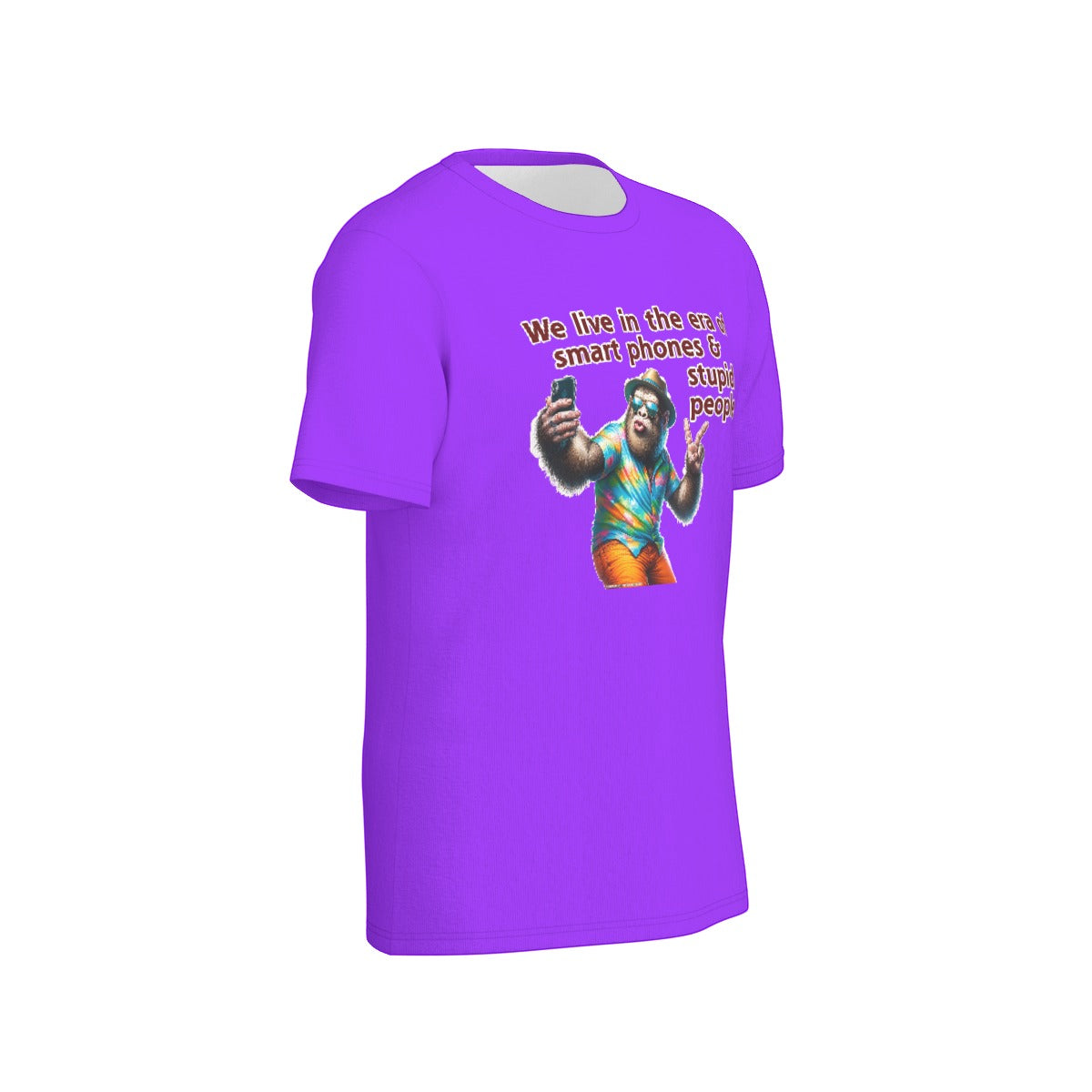 Bigfoot / Sasquatch "We live in an era..", O Neck Cotton T Shirt