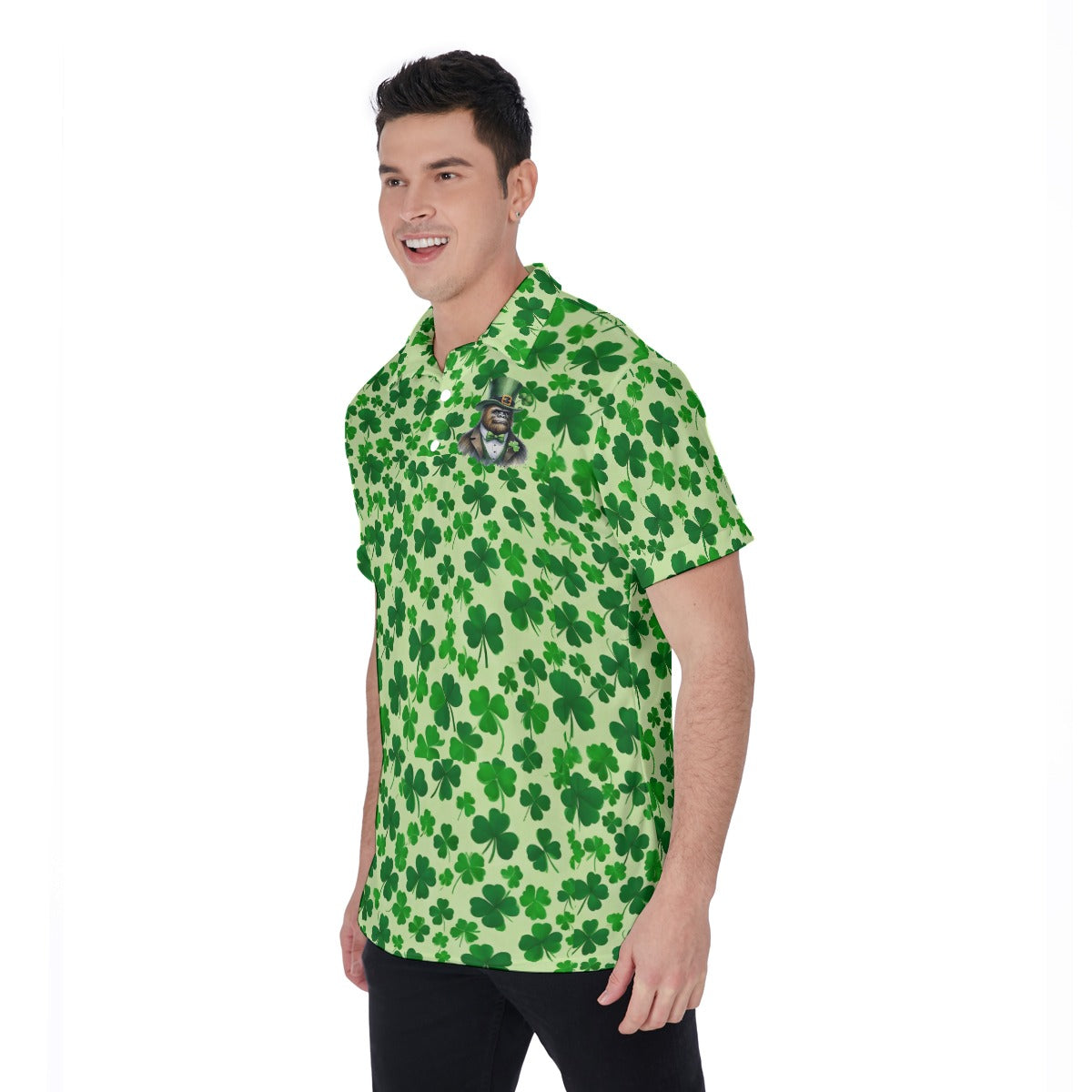 Bigfoot / Sasquatch Design, Men's Polo Shirts