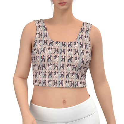 Donald Trump, MAGA  Women's Back Cross Sports Bra